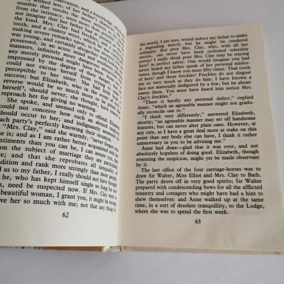 1990 Persuasion Jane Austen Large Print Ex-Library, Vintage Charnwood Classic - Picture 6 of 9